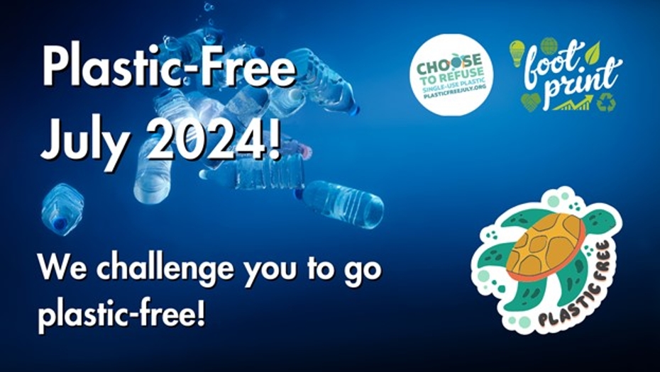 plastic free july poster